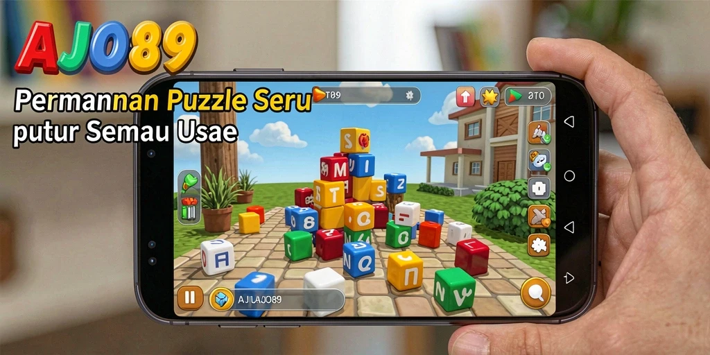 Tampilan gameplay AJO89 dengan tantangan Puzzle yang menarik.