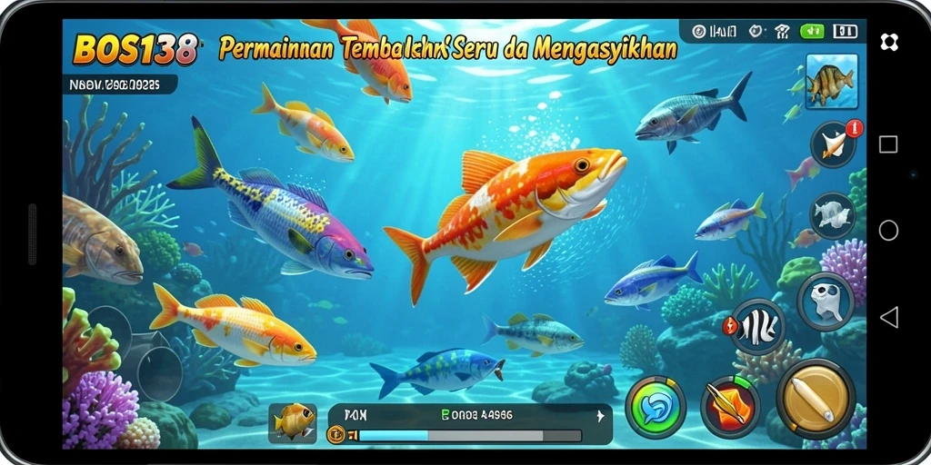 Screenshot gameplay Tembak Ikan yang menarik dan penuh aksi.
