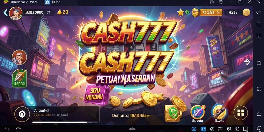 Tangkapan layar utama menunjukkan gameplay seru dalam <strong>CASH777</strong>.