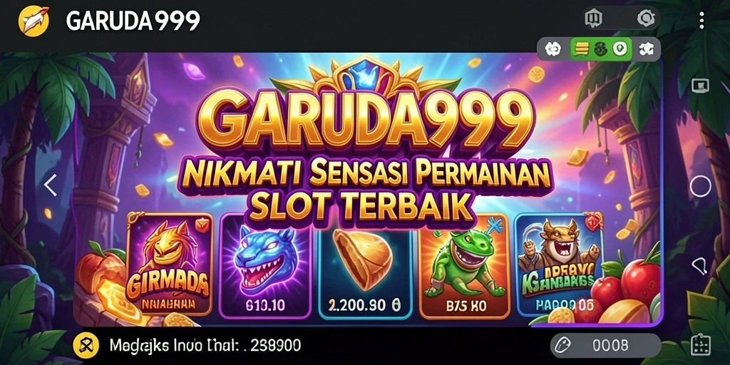 Tampilan gameplay GARUDA999 yang seru dan menyenangkan.