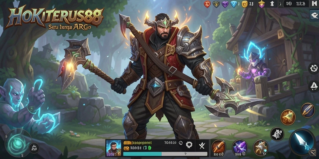 Tampilan action gameplay seru di HOKITERUS88 dengan grafik menawan.