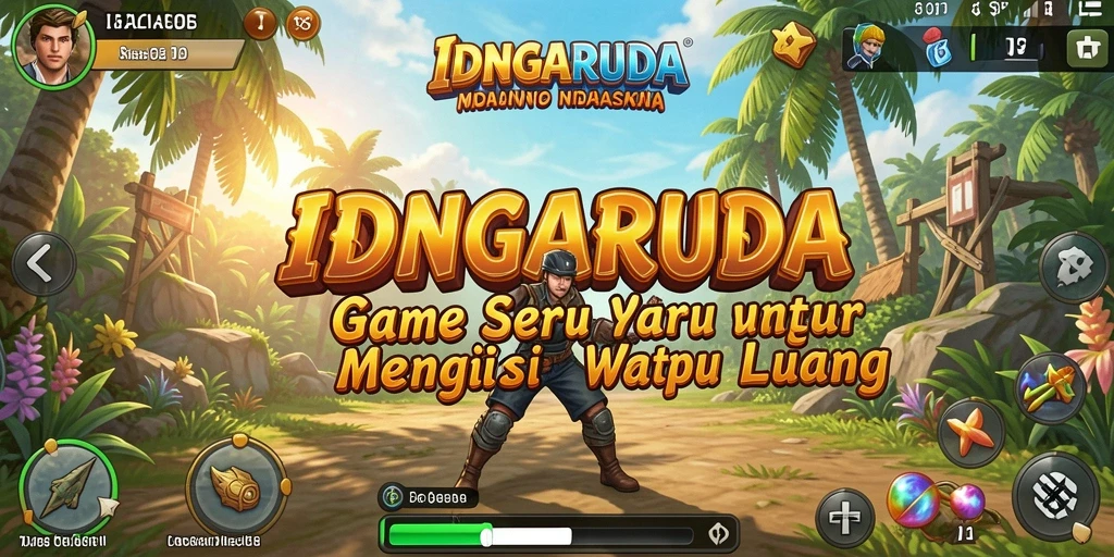 Tampilan gameplay seru di IDNGARUDA yang penuh tantangan.