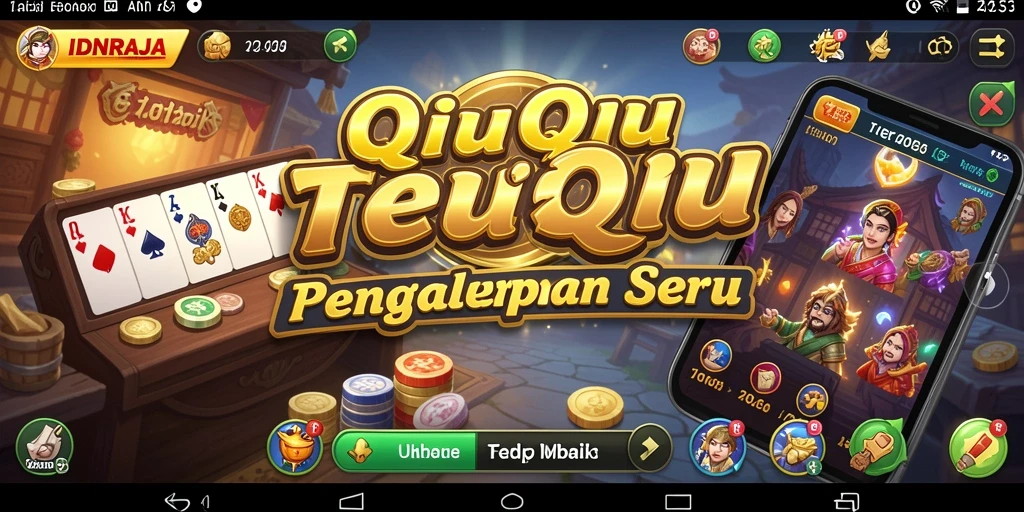 Tampilan gameplay seru IDNRAJA dengan antarmuka yang menarik.