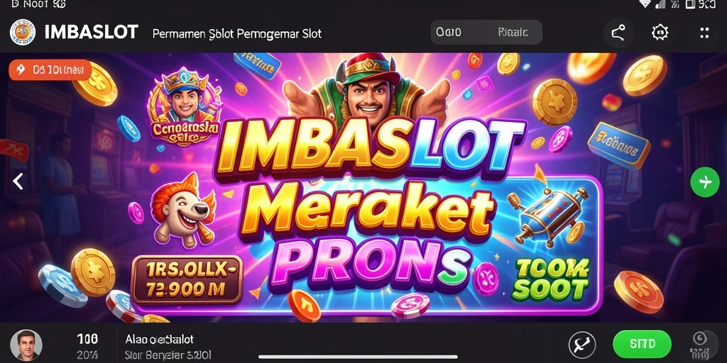 Tampilan gameplay IMBASLOT dengan fitur slot menarik.