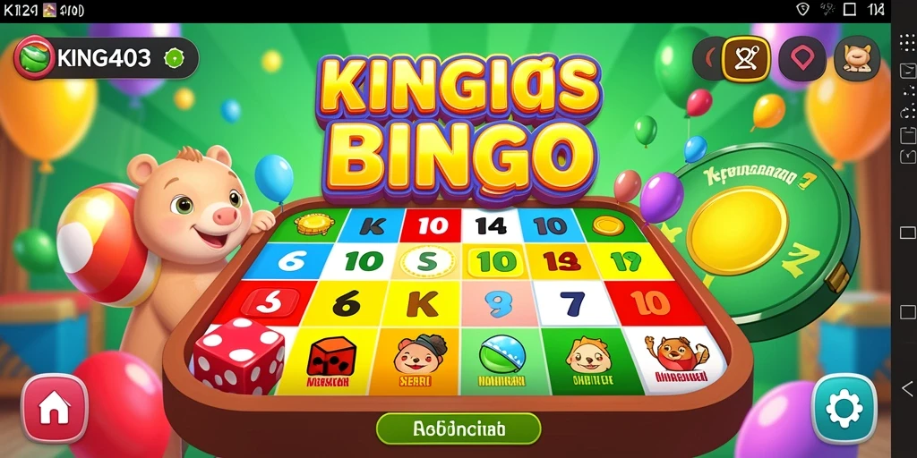 Screenshot gameplay KING403 menampilkan kegembiraan permainan Bingo.