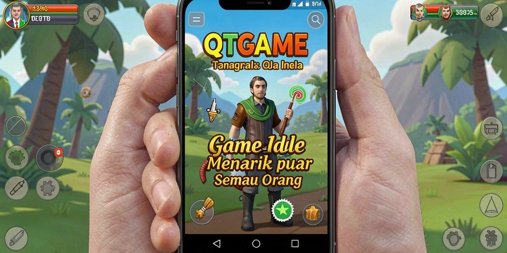 Tampilan gameplay QTGAME yang menawan dan memikat.