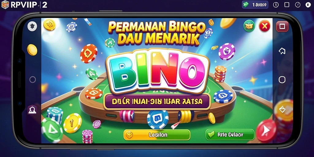 Tampilan gameplay RPVIP2 yang menarik dalam mode Bingo.