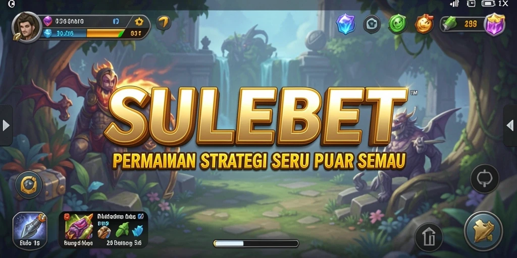 Tampilan utama gameplay SULEBET yang penuh strategi dan tantangan.
