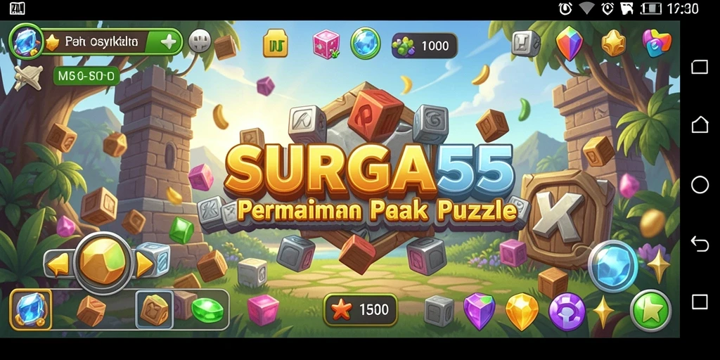 Tampilan gameplay SURGA55 yang menantang dan menarik.