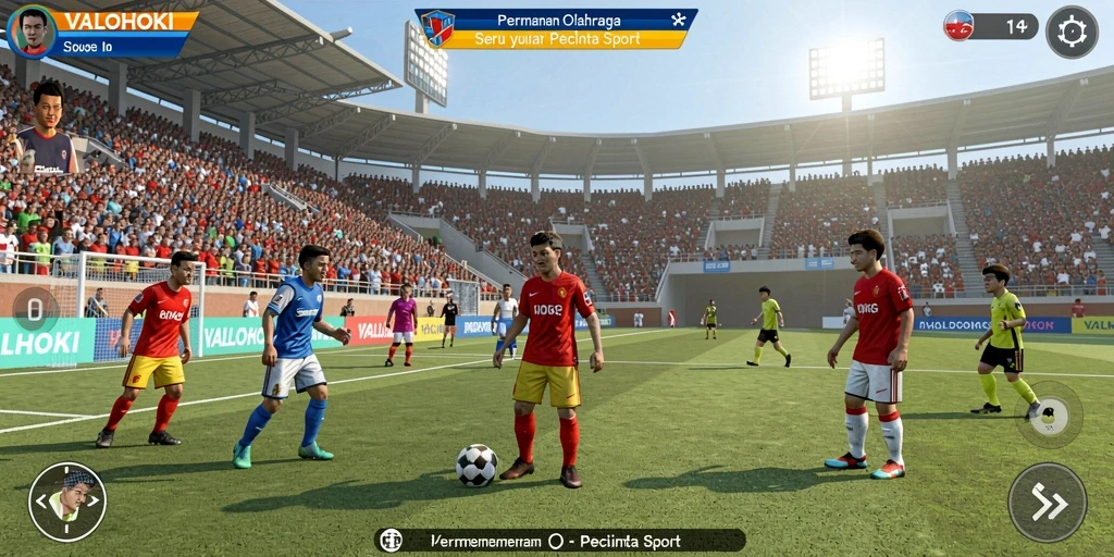 Tampilan gameplay VALOHOKI yang memukau dan menegangkan.
