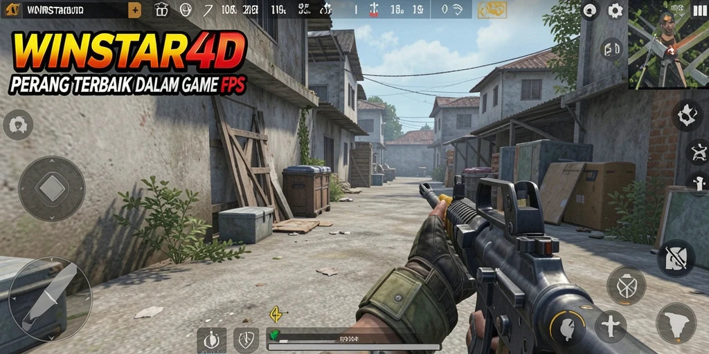 Gameplay mendebarkan dalam <strong>WINSTAR4D</strong> dengan aksi senjata yang intens.