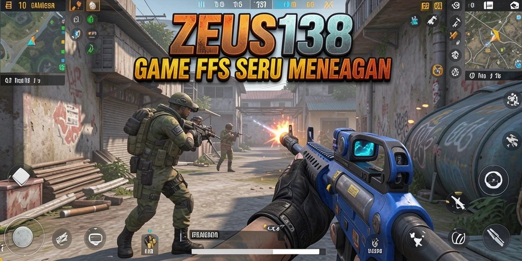 Tangkapan layar gameplay seru dari ZEUS138 dengan aksi FPS yang menegangkan.
